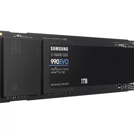 Samsung 990 EVO SSD, PCIe 5.0 x2 M.2 2280, Speeds Up-to 5,000MB/s, Upgrade Storage for PC/Laptops, HMB Technology and Intelligent Turbowrite MZ-V9E1T0BW, Black - Image 3