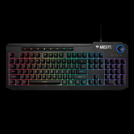 Gamdias Ares P2-Lite (2 in 1 Combo) | Full-Size RGB Membrane Keyboard & Gaming Mouse | Ergonomic Design | with Lighting Effects | Aesthetic Gaming Setup - Image 8