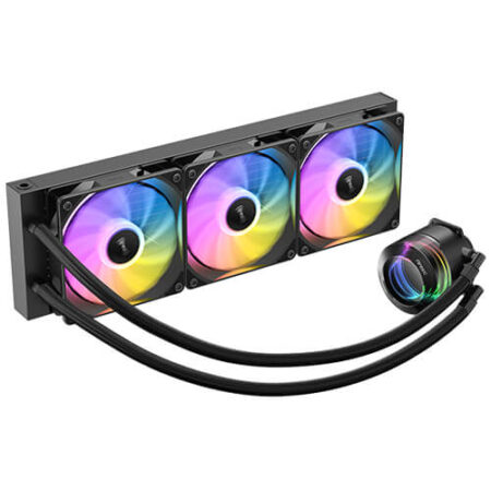 Antec Vortex 360mm ARGB All in One Liquid CPU Cooler with Aluminum Radiator and Latest Intel/AMD Socket Support - Image 2