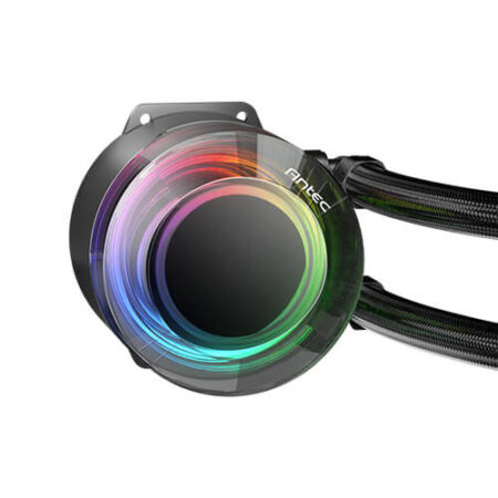 Antec Vortex 360mm ARGB All in One Liquid CPU Cooler with Aluminum Radiator and Latest Intel/AMD Socket Support - Image 4